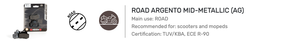 Road Argento Mid-Metallic (AG)