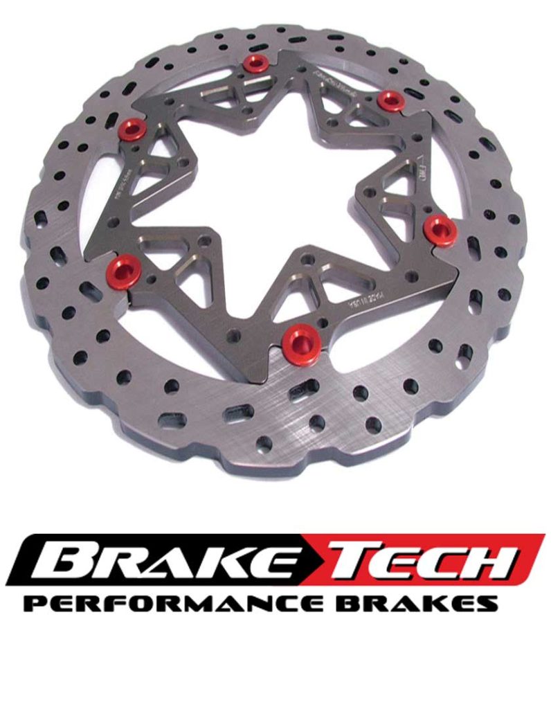 Front Brake Rotors Part Number BTHD33B.KS Braketech